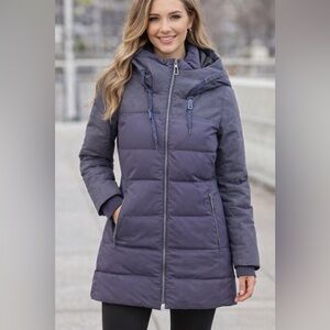 Down Fig Puffer Coat